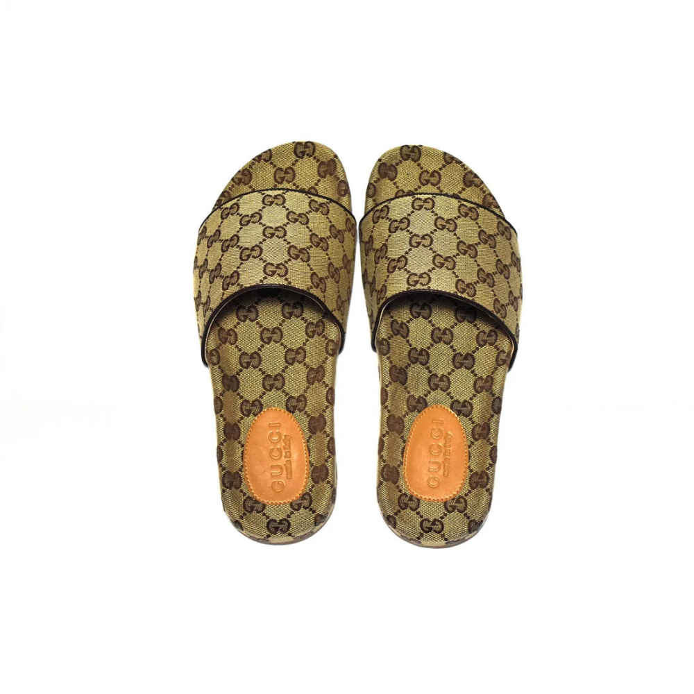 Gucci Brown Premium Quality Men's Flip-Flops-thumb-3