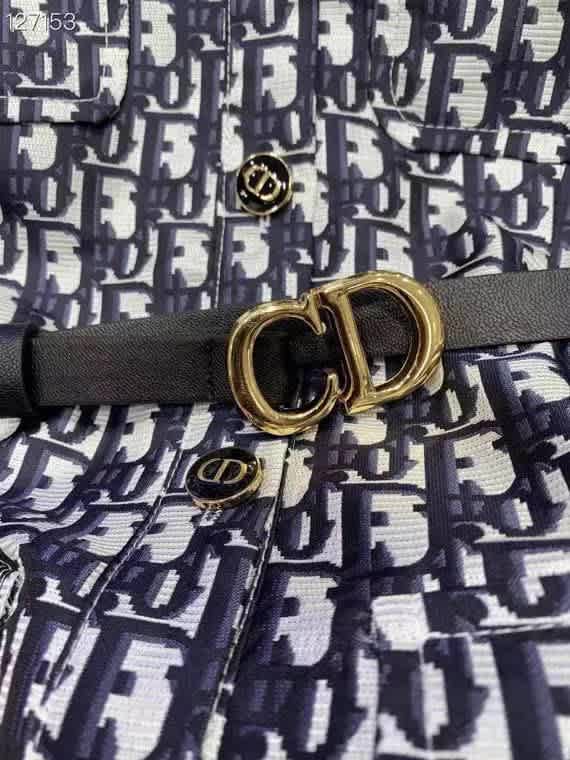 Dior Blue Premium Quality Dress-thumb-3