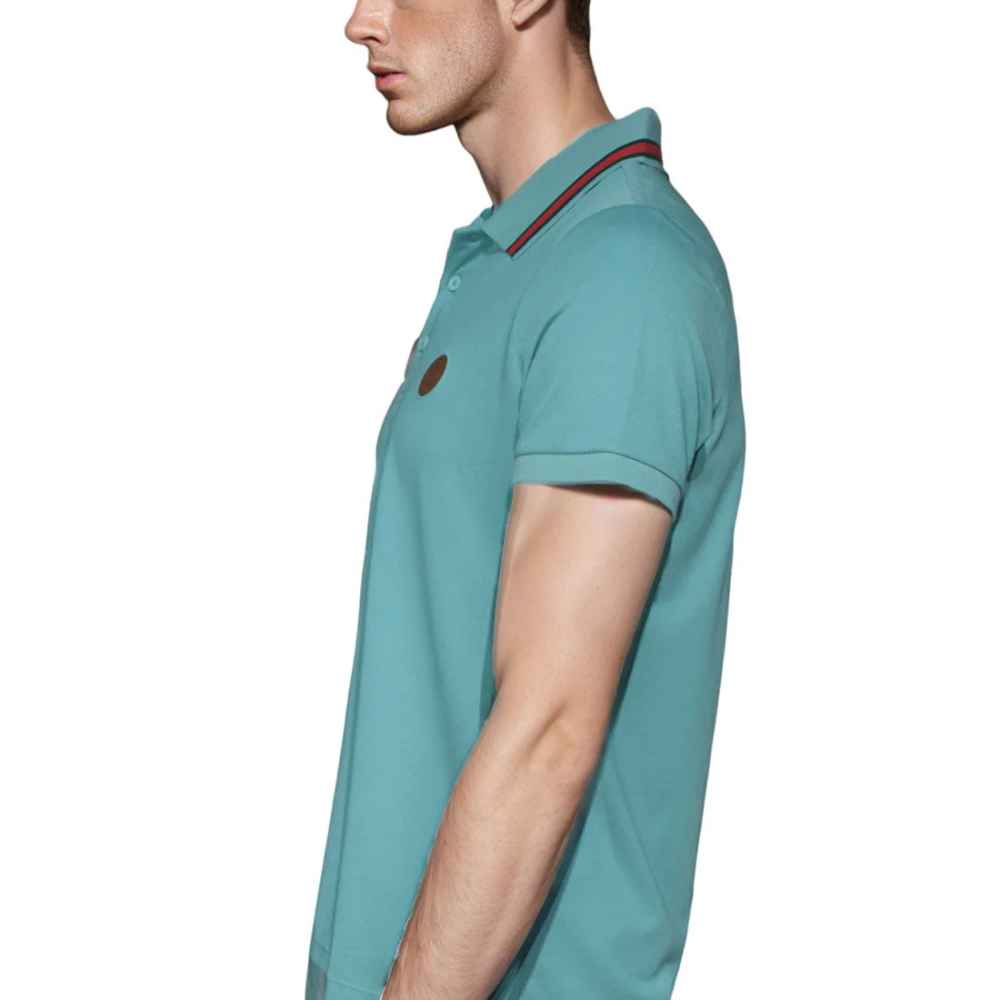 Gucci Blue Premium Quality T-shirt-thumb-3