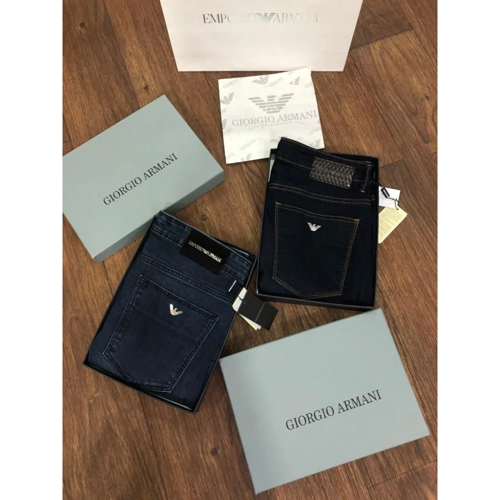 Giorgio Armani Light Blue Premium Quality Jeans-thumb-4