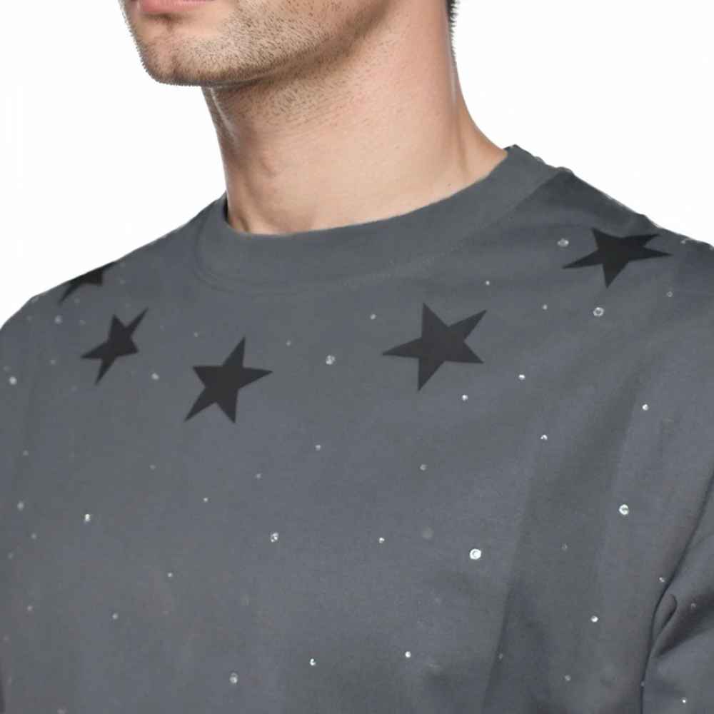 Givenchy Grey Premium Quality T-shirt-2