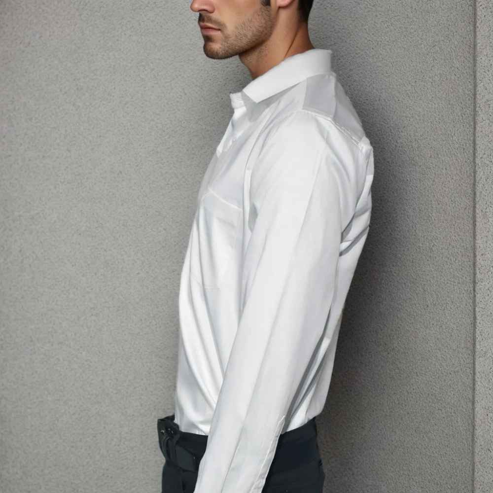 Giorgio Armani White Premium Quality Shirt-thumb-3