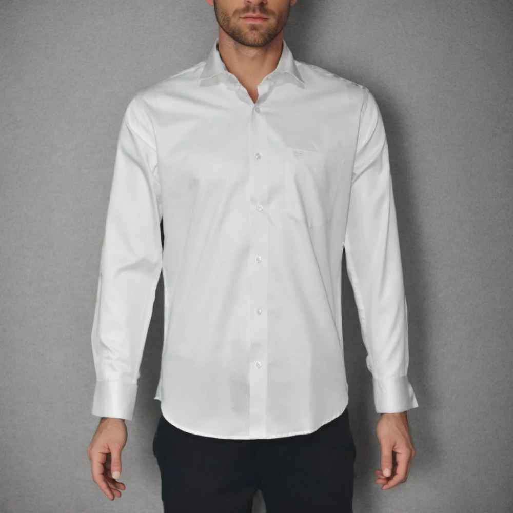 Giorgio Armani White Premium Quality Shirt-thumb-5