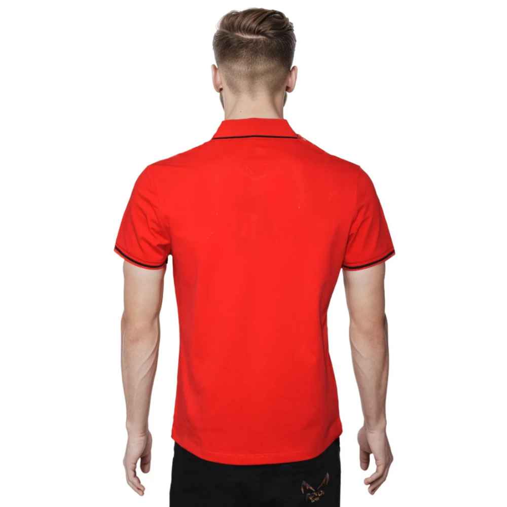 Dolce & Gabbana Embroidery-logo Red Premium T-shirt-1