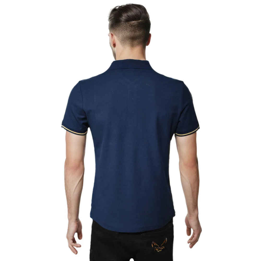 Giorgio Armani Navy Blue Premium Quality T-shirt-1