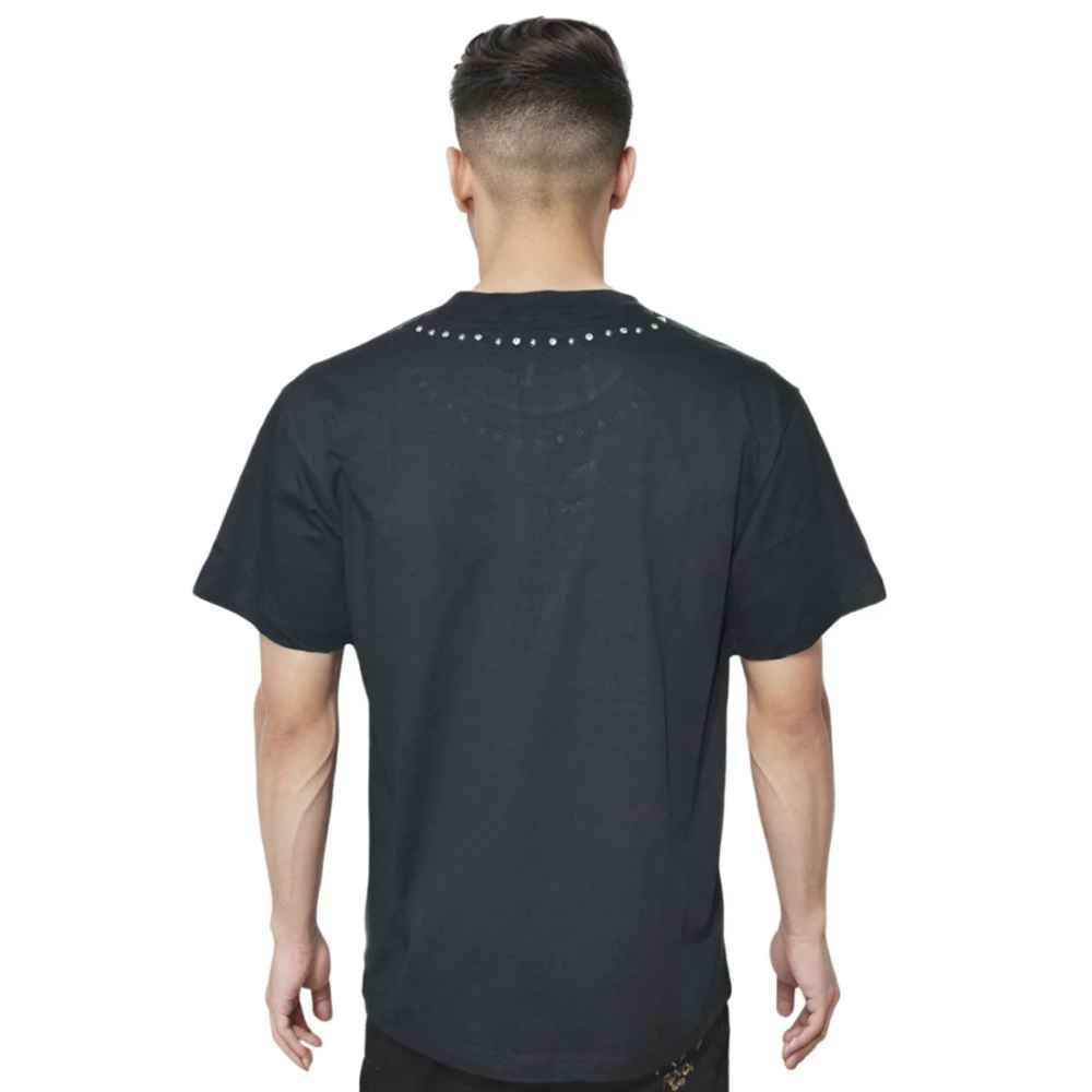 Dolce & Gabbana Studded logo Black Premium T-shirt-1