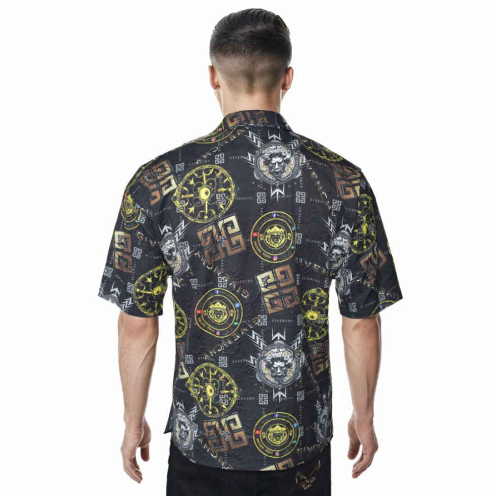 Givenchy Printed Black Premium Quality Shirt-1