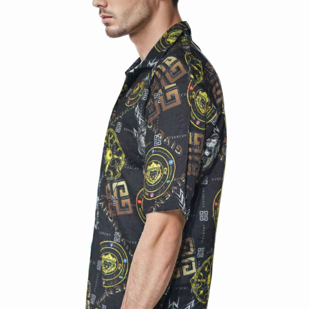 Givenchy Printed Black Premium Quality Shirt-3