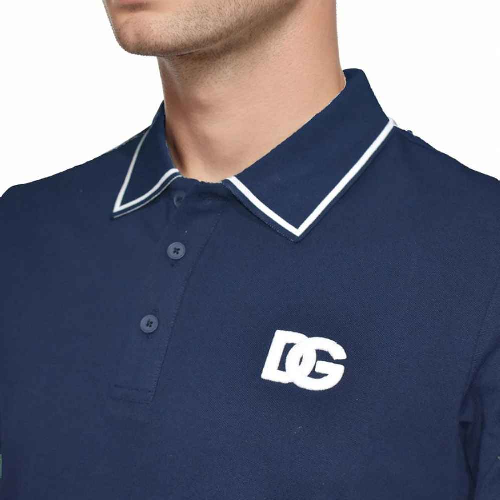 Dolce & Gabbana Navy Blue Premium Quality T-shirt-2