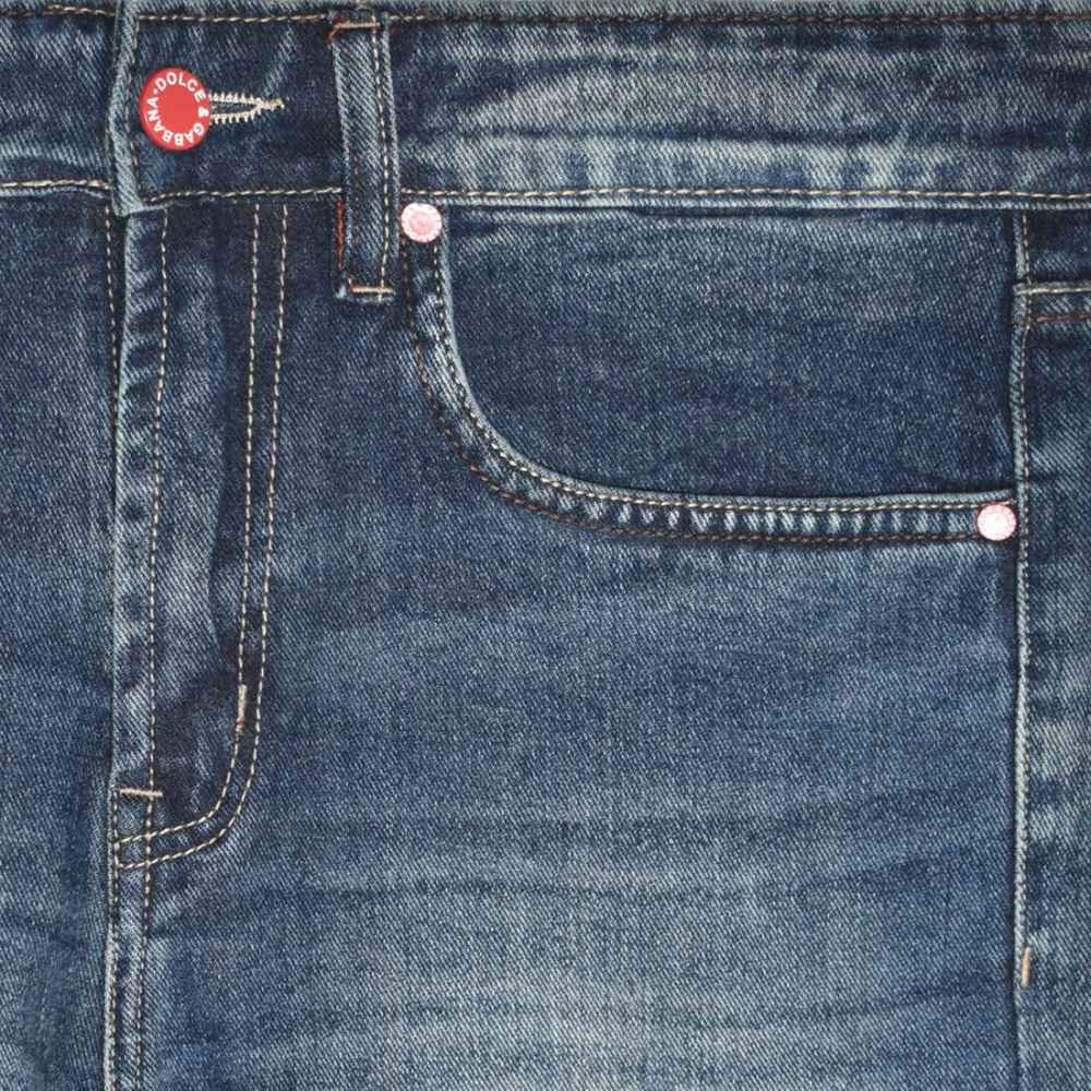 Dolce & Gabbana Dark Blue Premium Quality Denim Jeans-2