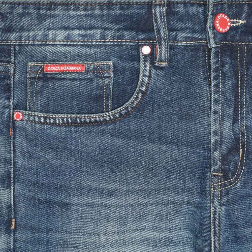 Dolce & Gabbana Dark Blue Premium Quality Denim Jeans-3
