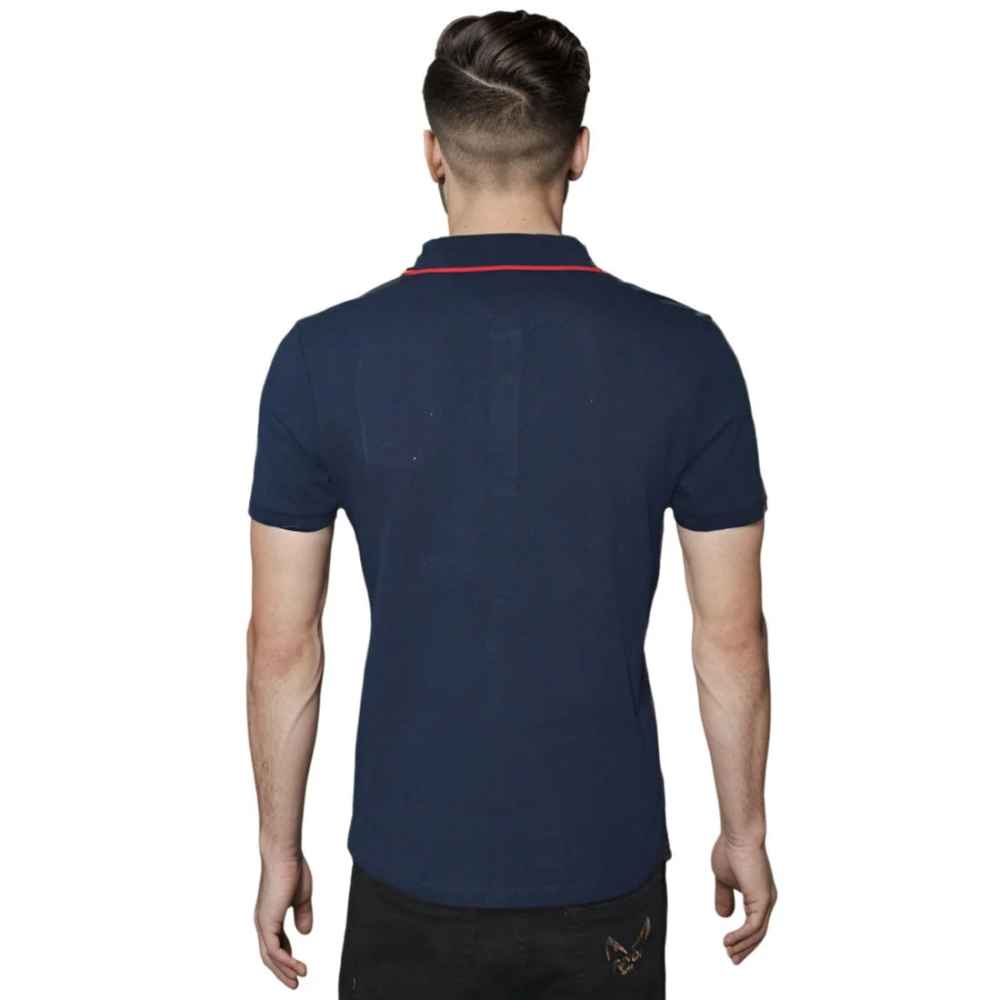 Dolce & Gabbana Embroidery logo Navy Blue Premium T-shirt-1