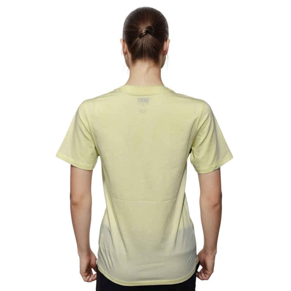 DKNY Yellow Premium Quality Women T-shirt-thumb-1