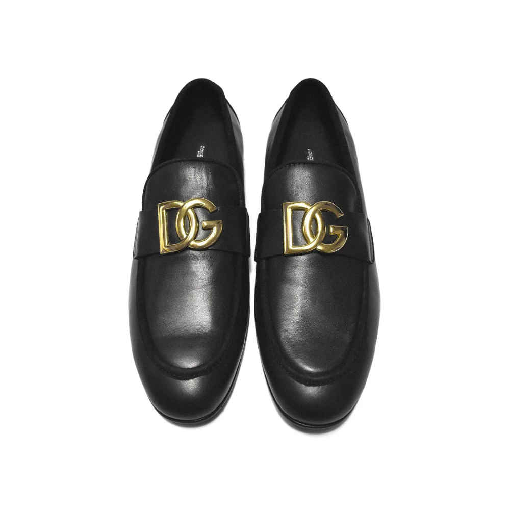 Dolce & Gabbana Black Premium Quality Loafer-thumb-3