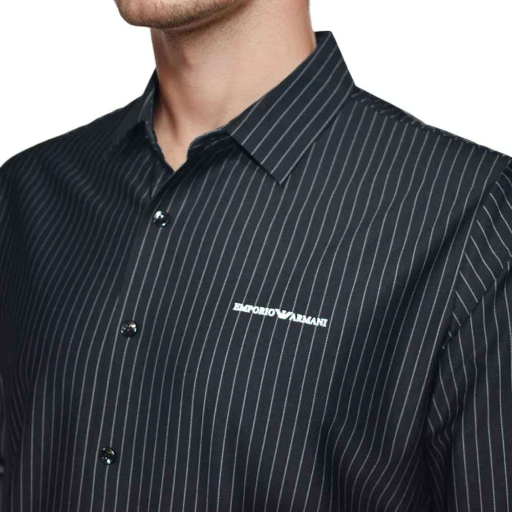 Emporio Armani Black Premium Quality Shirt-thumb-2
