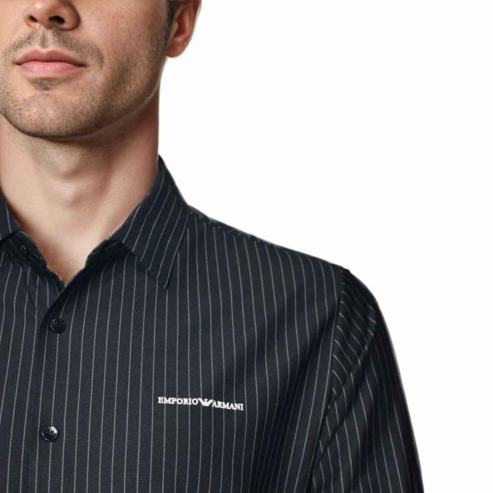 Emporio Armani Black Premium Quality Shirt-thumb-5