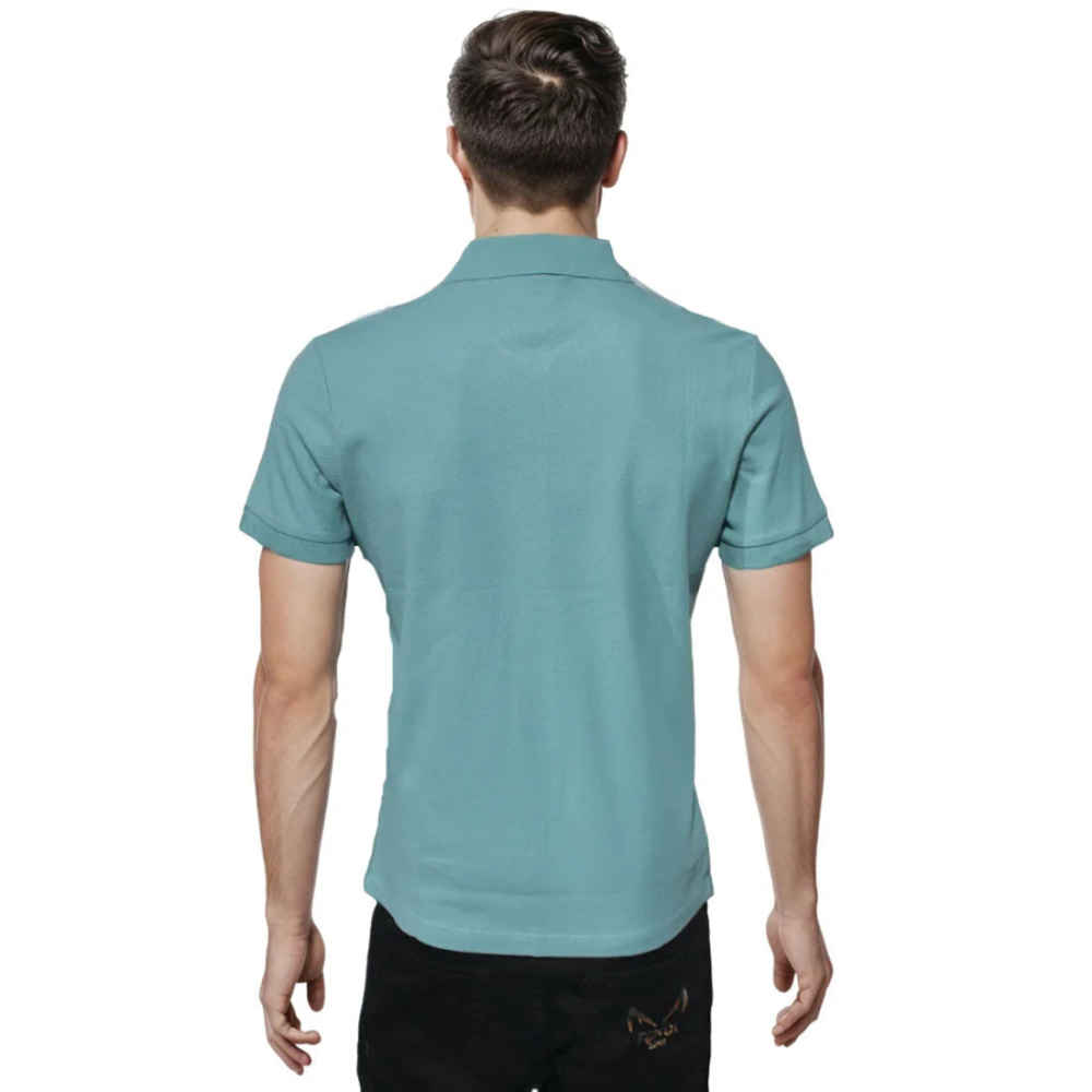 Ferragamo Embroidered logo Mint-Green Premium T-shirt-1