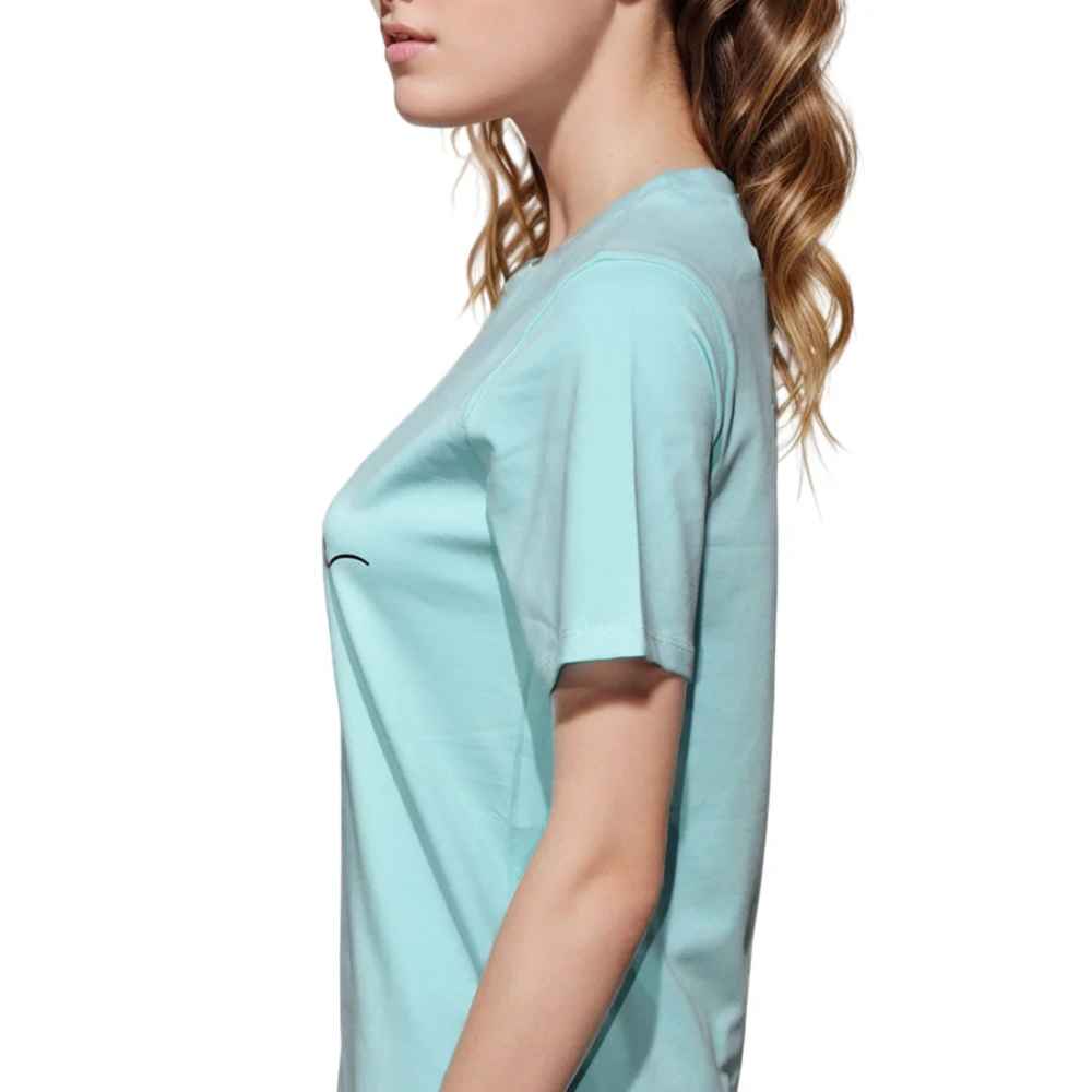 DKNY Blue Premium Quality Women T-shirt-2