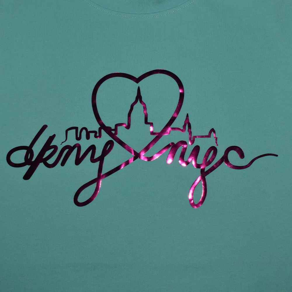 DKNY Blue Premium Quality Women T-shirt-3