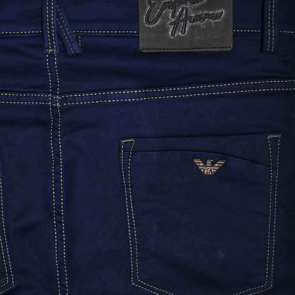 Emporio Armani Dark Blue Premium Quality Jeans-thumb-3