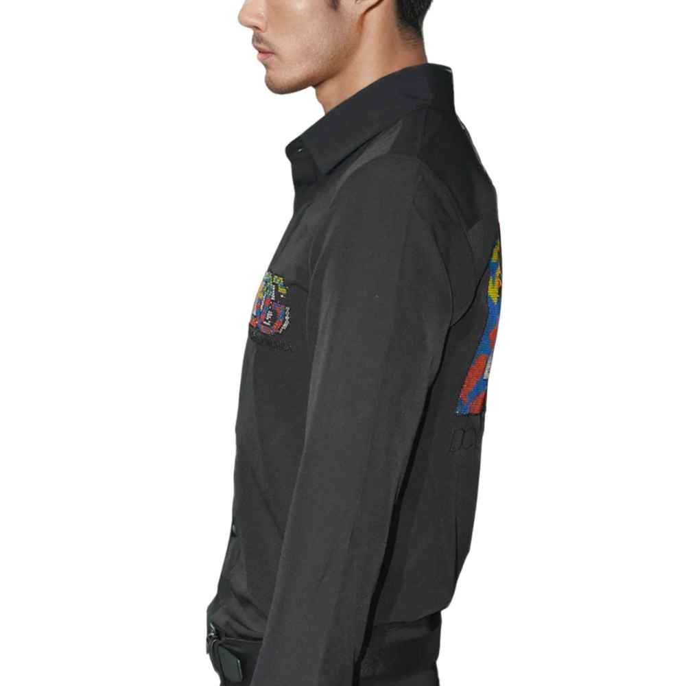 Dolce & Gabbana Black Premium Quality Designer Shirt-3