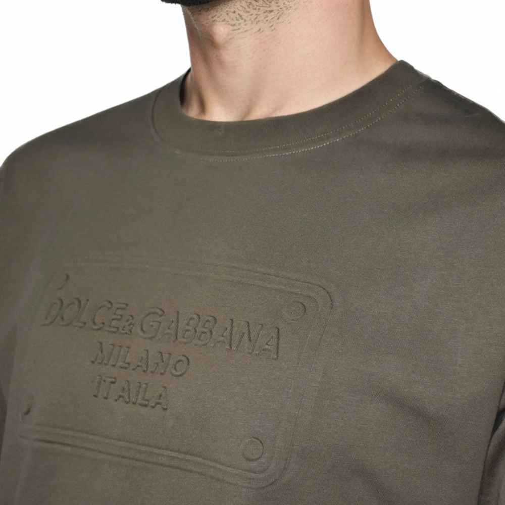 Dolce & Gabbana Brown Premium Quality T-shirt-2