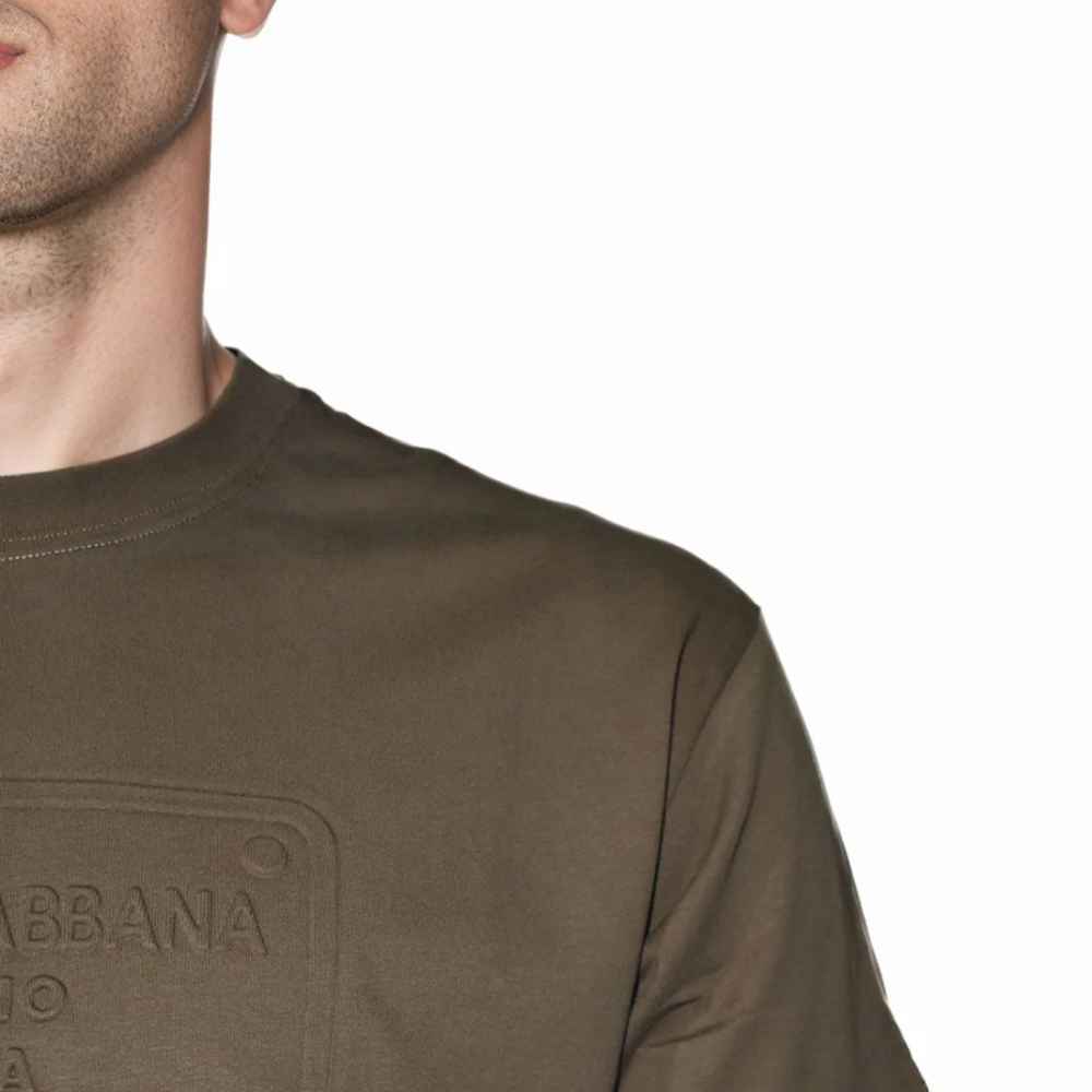 Dolce & Gabbana Brown Premium Quality T-shirt-4