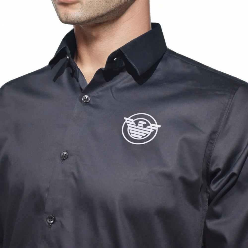 Giorgio Armani Black Premium Quality Shirt-2