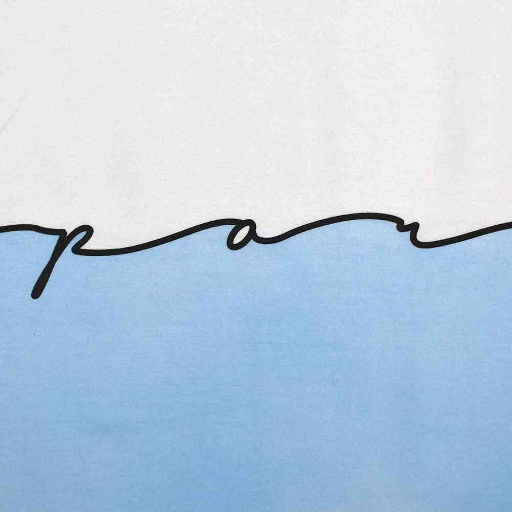 Emporio Armani White & Blue Premium Quality Women T-shirt-thumb-3