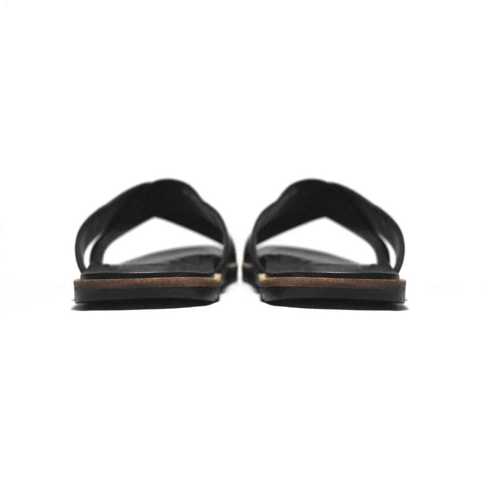 Fendi Black Premium Quality Men's Flip-Flops-5