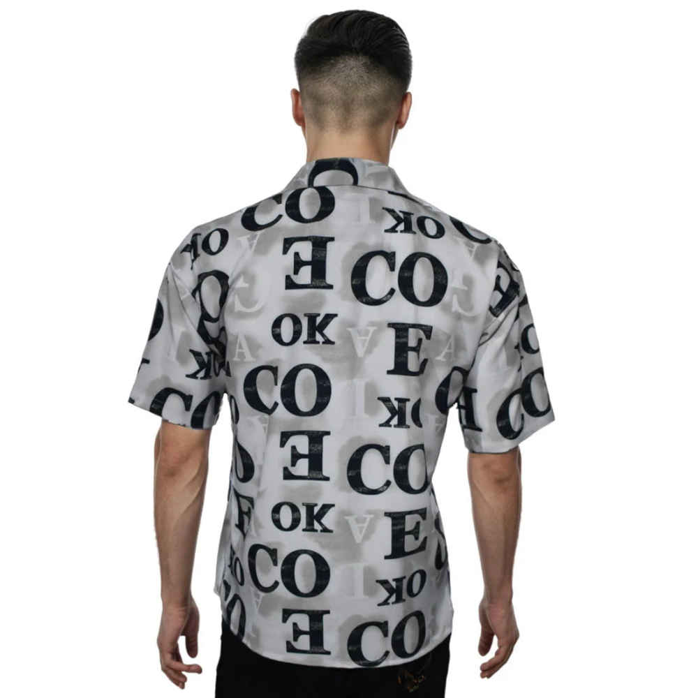 Dolce & Gabbana White Premium Quality Half-Sleeve Shirt-1