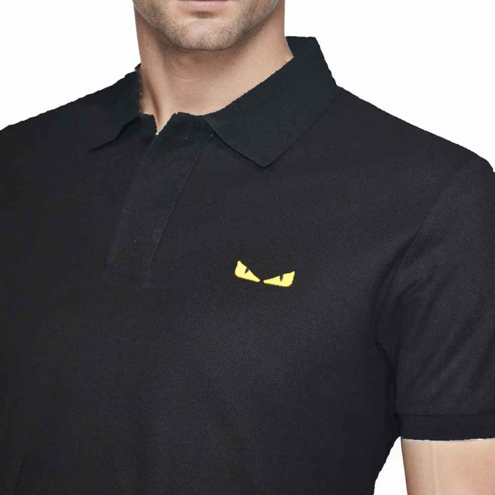 Fendi Black Premium Quality T-shirt-2