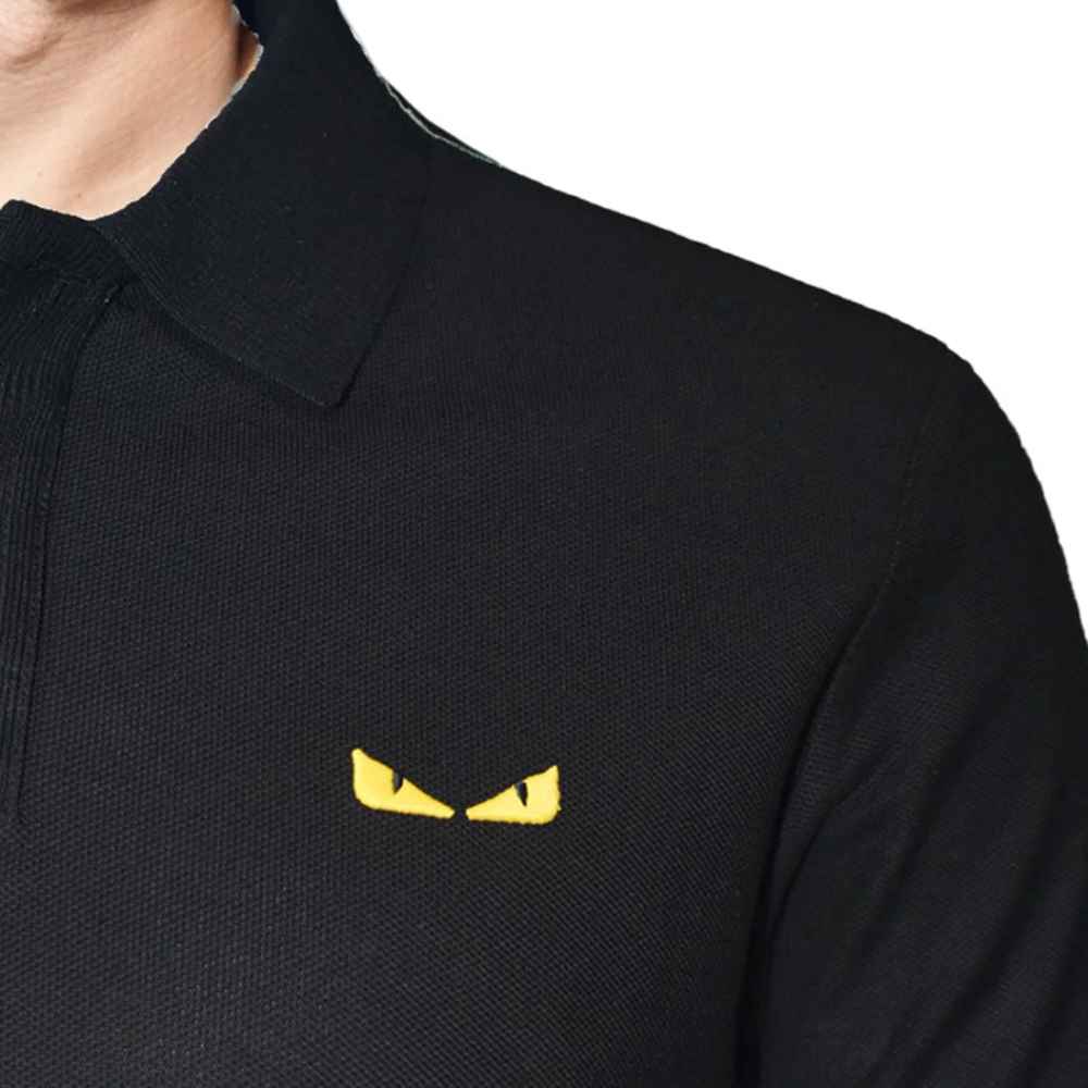 Fendi Black Premium Quality T-shirt-4