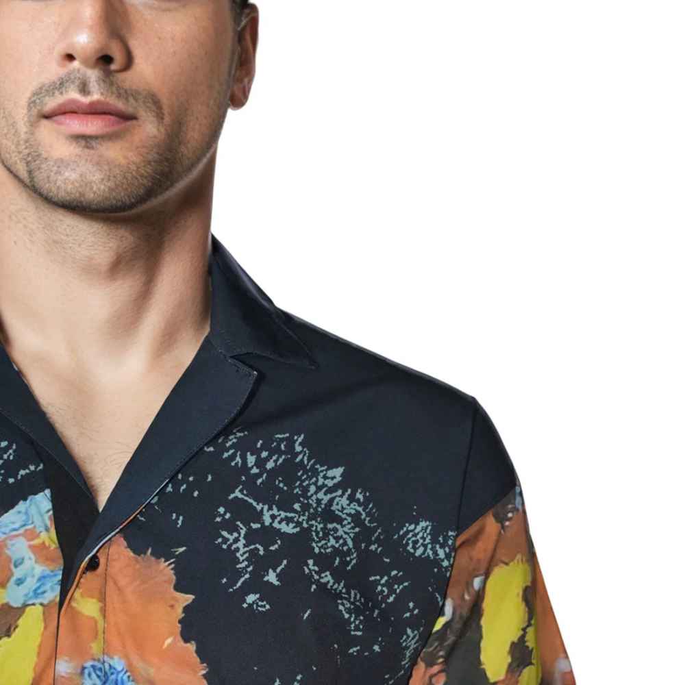 Fendi Tarboro Printed Premium Quality Half Sleeve Shirt-4