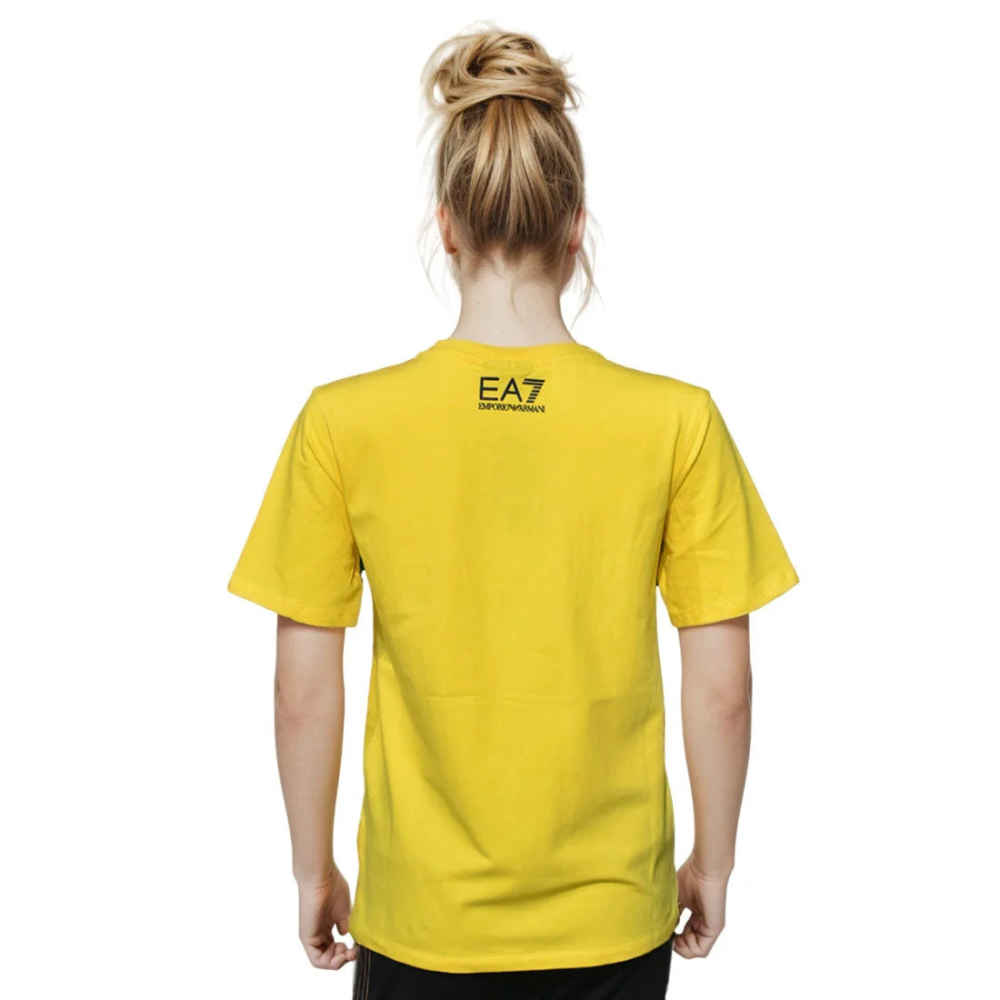 Emporio Armani Yellow Premium Quality Women T-shirt-1