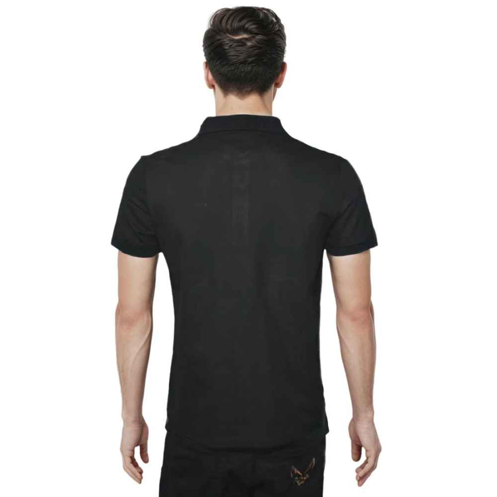 Fendi Embossed logo Black Premium Quality T-shirt-1