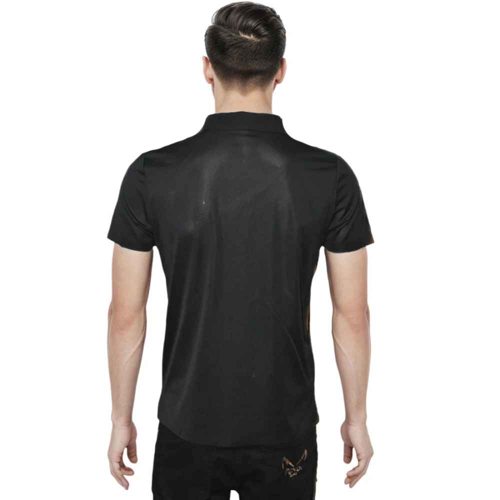 Prada Black Premium Regular Fit Polo T-shirt-1