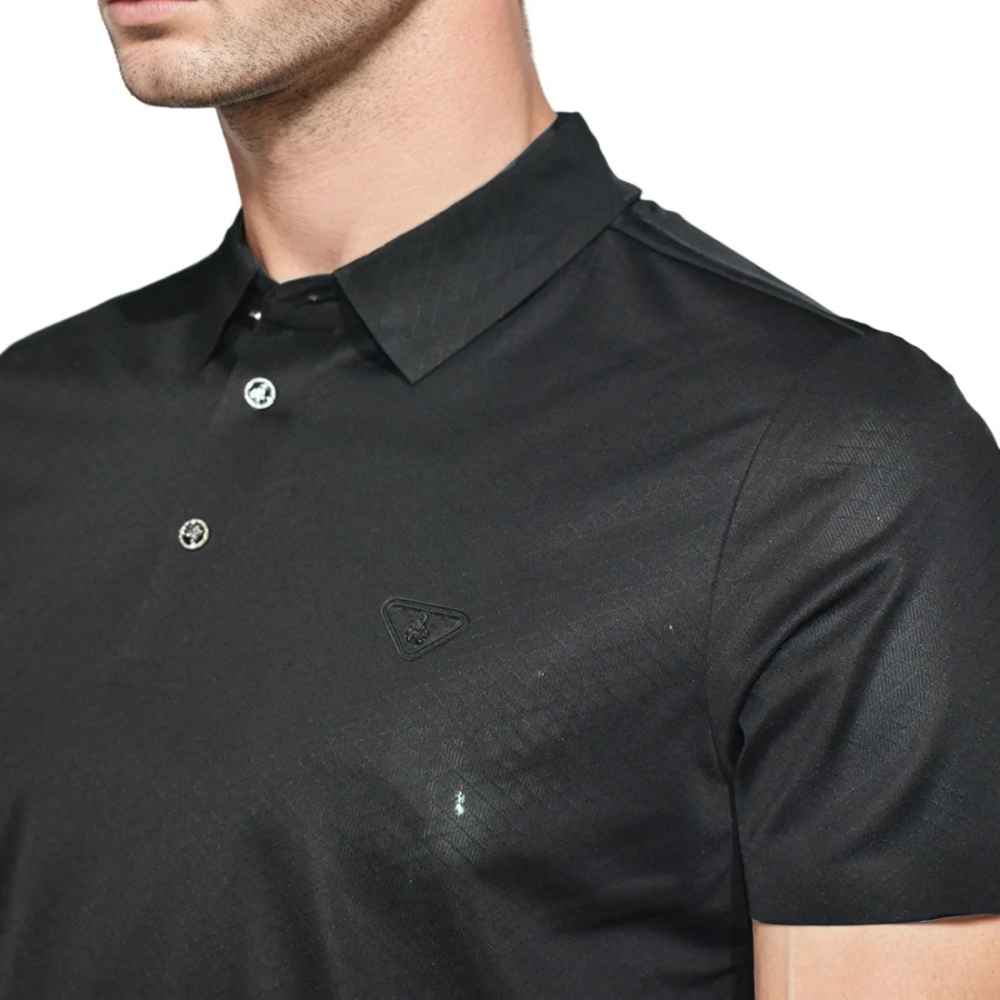 Prada Black Premium Regular Fit Polo T-shirt-3