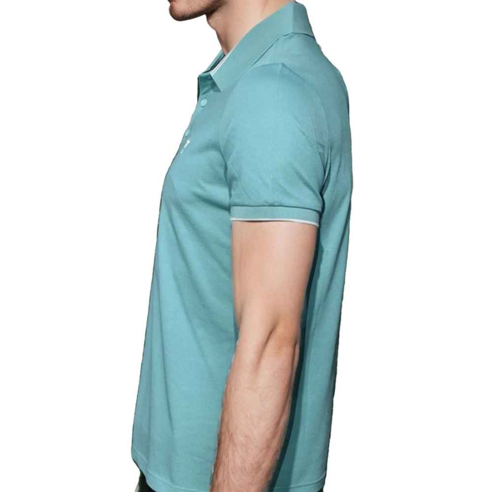 Christian Dior Bee Embroidered Blue Premium Polo T-shirt-thumb-3