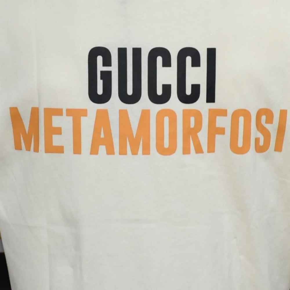Gucci White Premium Quality Men's T-shirt-2