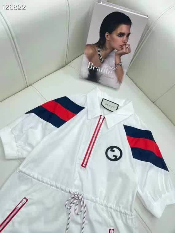 Gucci White Premium Quality Dress-thumb-4