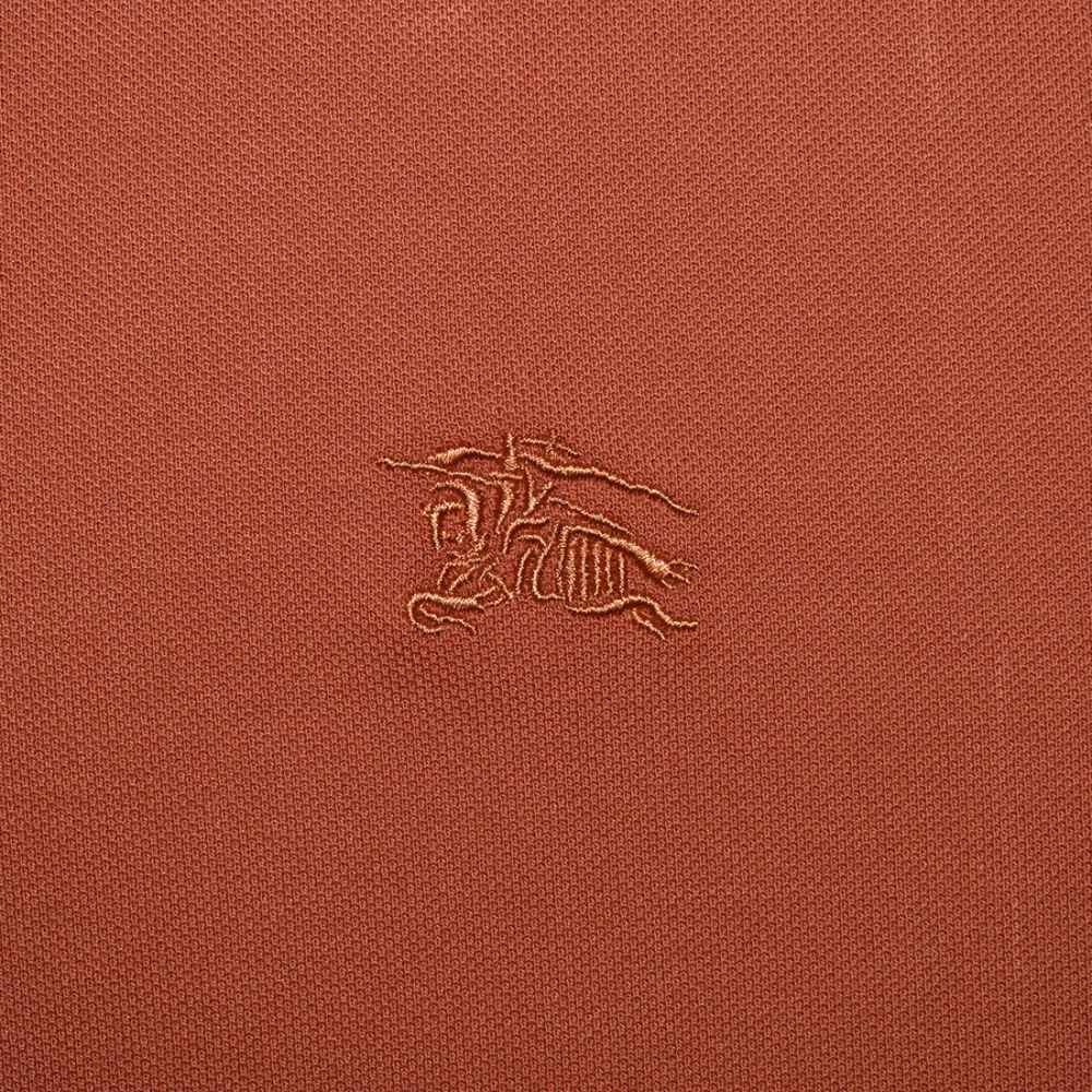 Burberry Orange Premium Quality Half Sleeve T-shirt-thumb-2