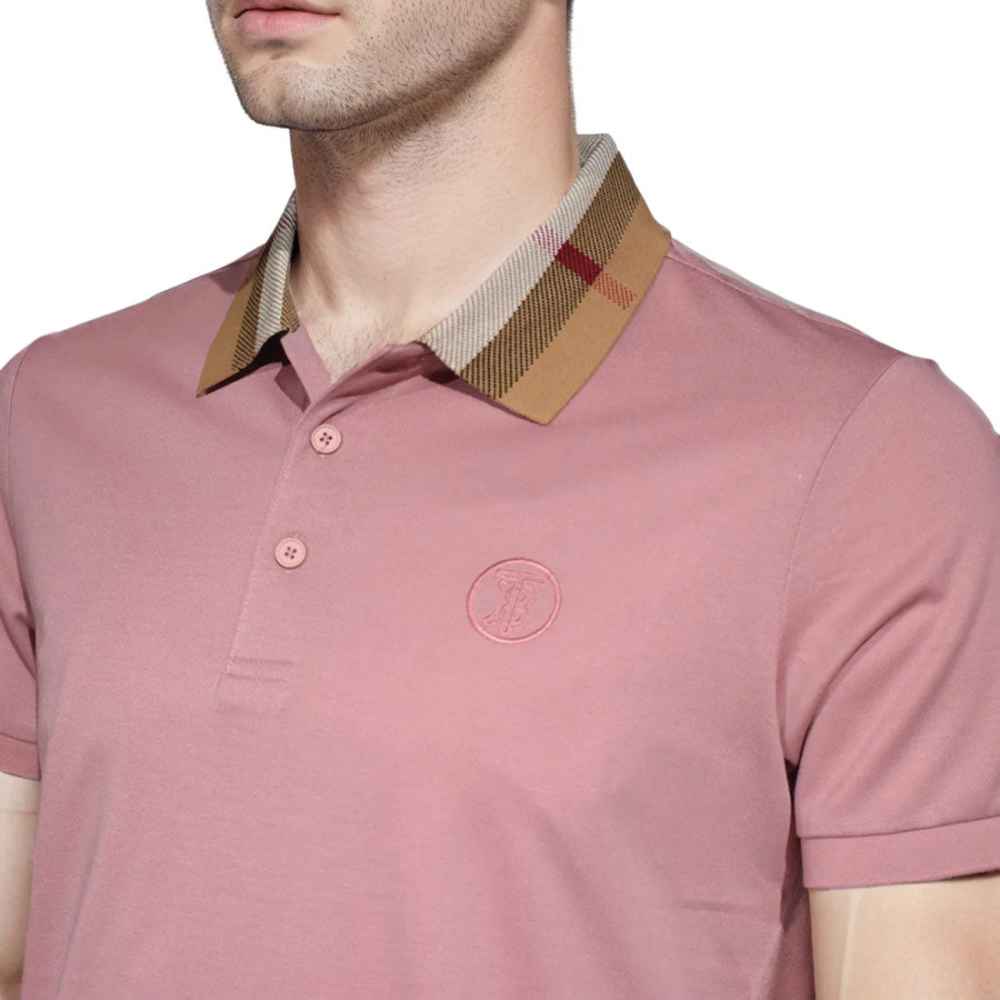 Burberry TB Embossed Logo Pink Premium T-shirt-2