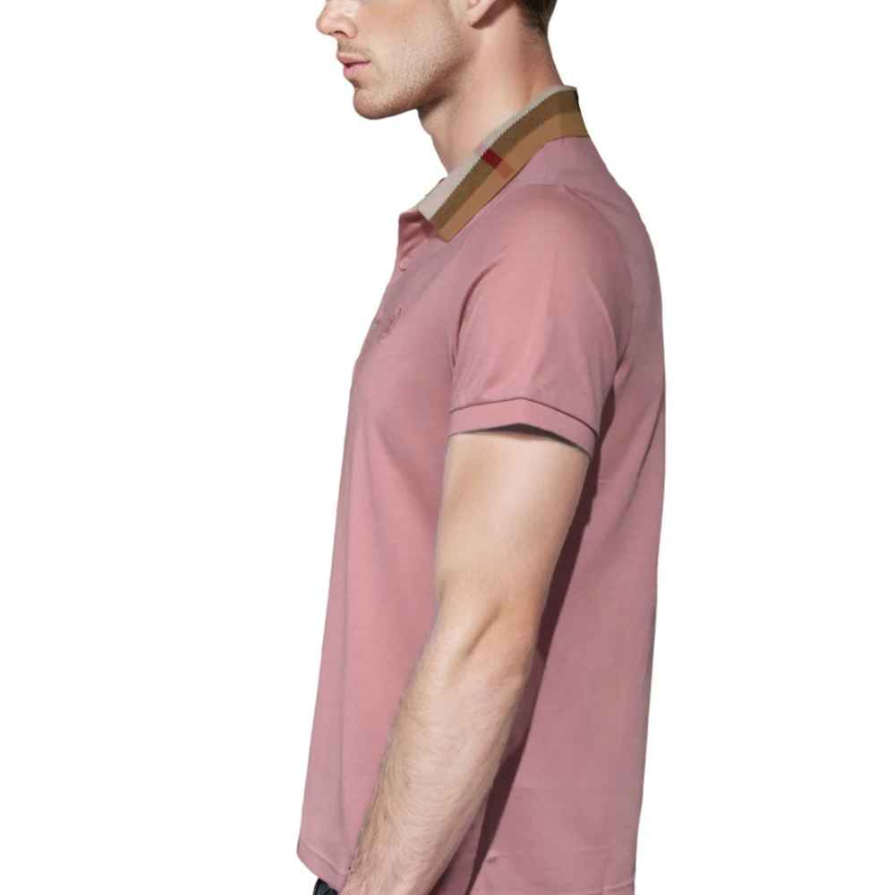 Burberry TB Embossed Logo Pink Premium T-shirt-3