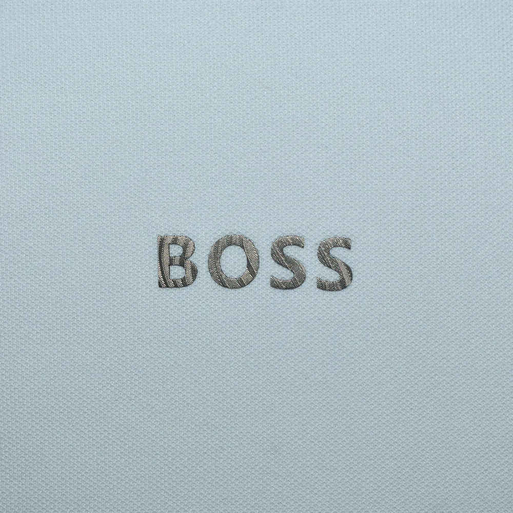 Boss White Premium Quality Short Sleeve Polo T-shirt-3