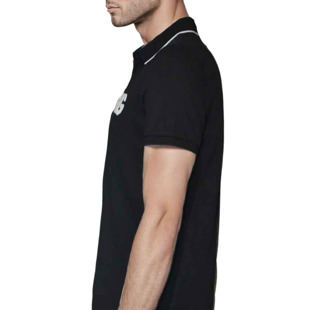 Dolce & Gabbana Embroidery logo Black Premium T-shirt-2