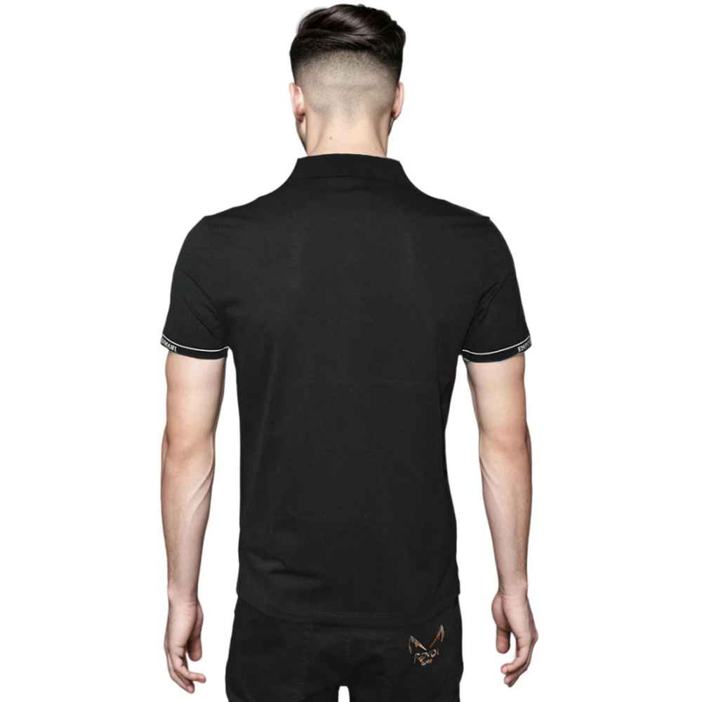 Emporio Armani Embossed logo Black Premium T-shirt-thumb-1