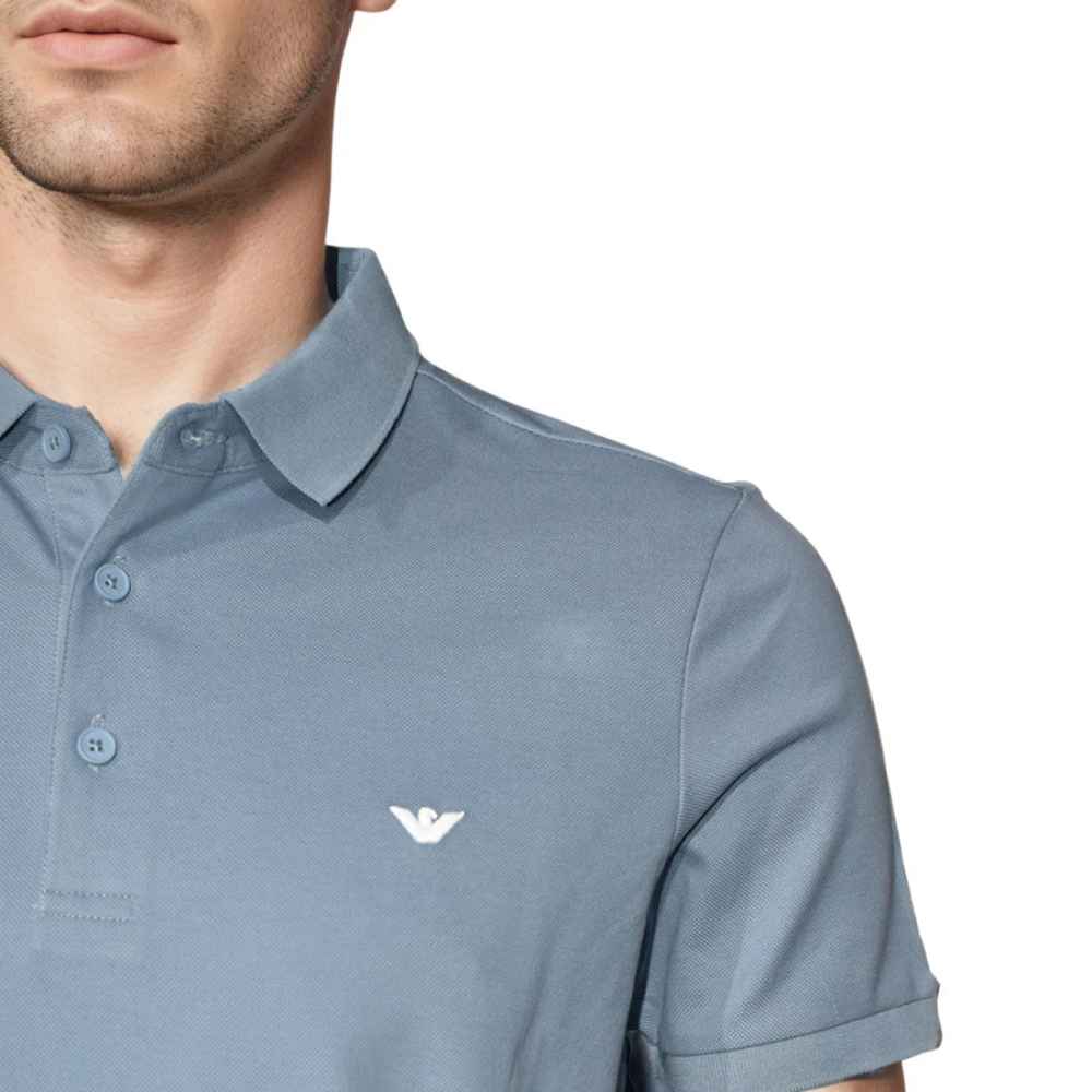 Emporio Armani Blue Premium Quality T-shirt-4