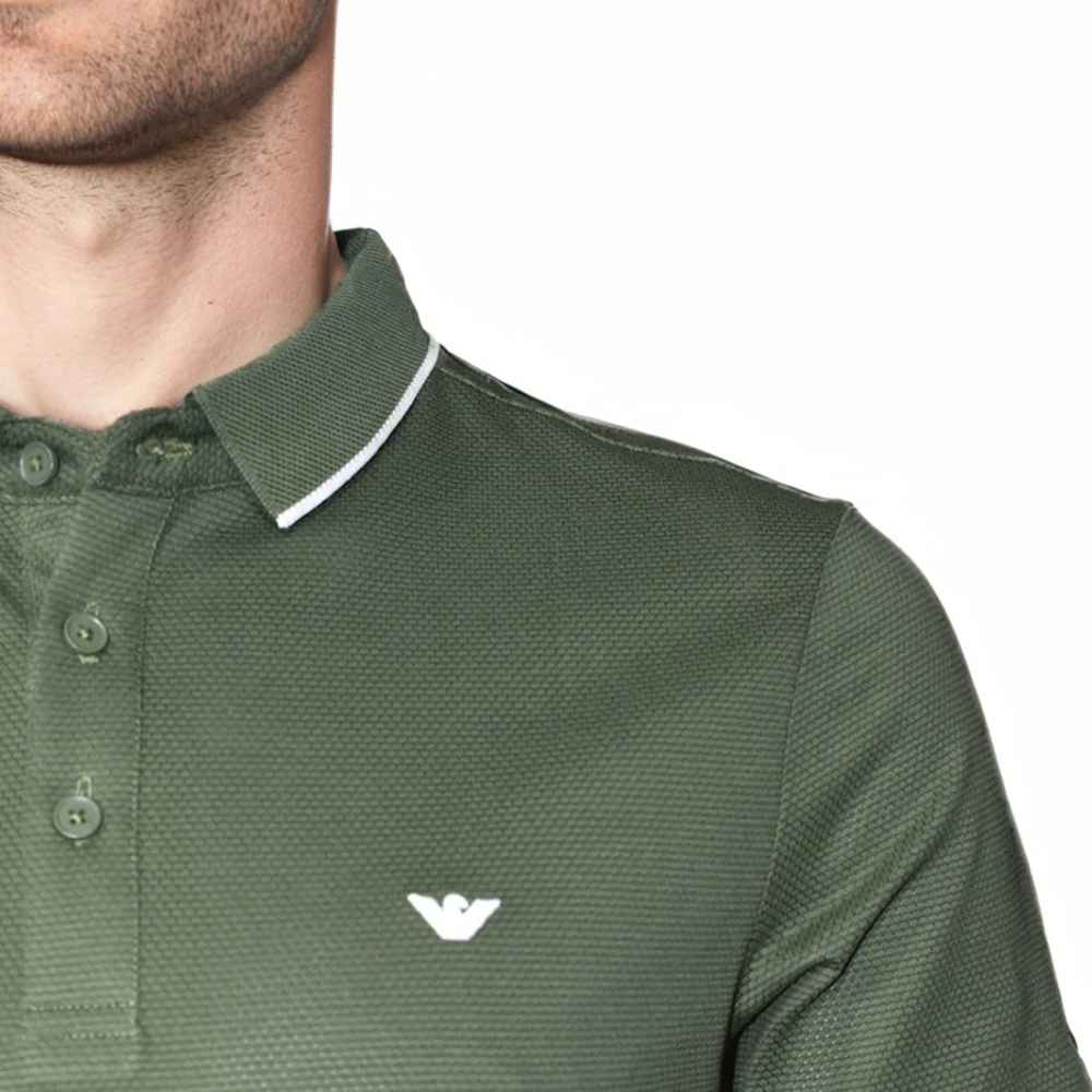 Emporio Armani Green Premium Quality T-shirt-thumb-4