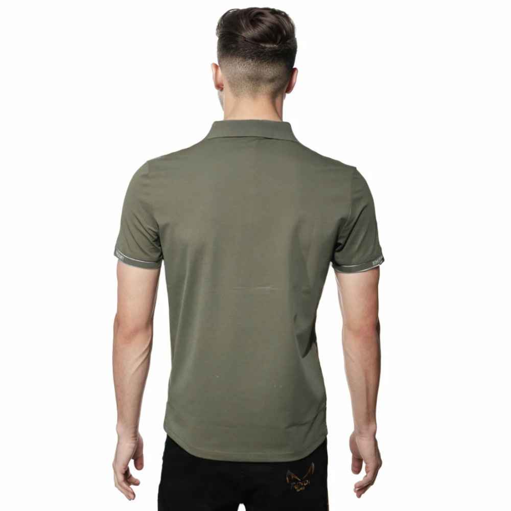 Emporio Armani Embossed logo Green Premium T-shirt-thumb-1